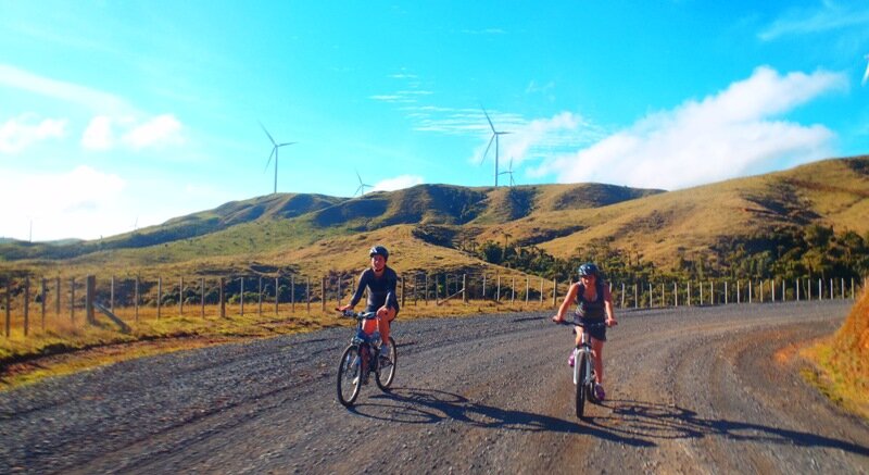 Raglan Windfarm Bike ride
