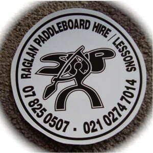 RaglanPaddleboardingSticker