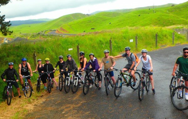 Company outing Bike Ride group