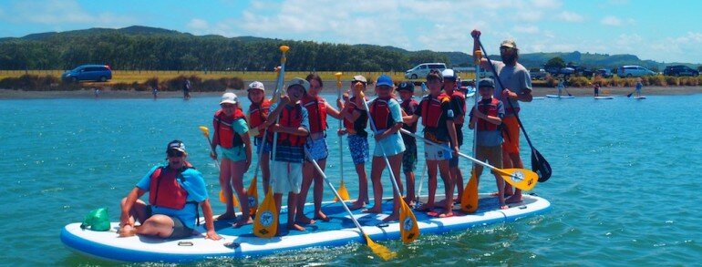 XL 10 person Paddleboard is huge hit